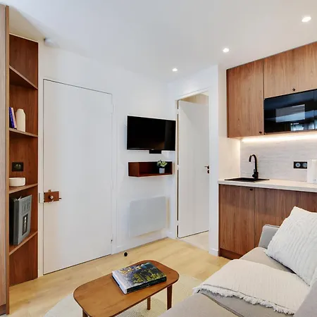Апартаменты Modern - 2p - Ac - Madeleine-saint-lazare Париж